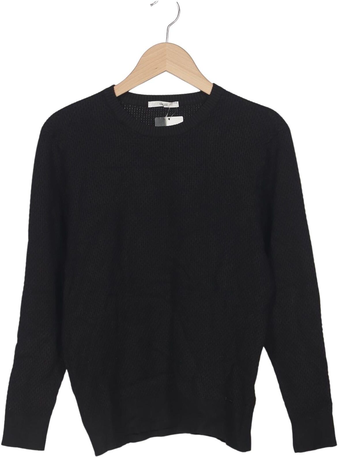 Gaudi Damen Pullover, Schwarz, Gr. M, Viskose / Synthetik - Second Hand