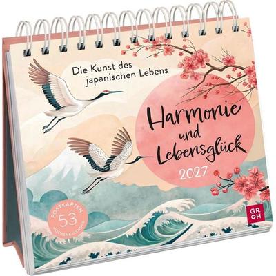 Postkartenkalender 2027: Harmonie und Lebensglück