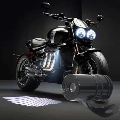 Youfap Market Motorcycle Angel Wings LED Projection Light, Electric Car Street Modification, Anti Collision Laser Light white Light