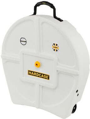 "Hardcase 22"" Cymbal Case White blanc"