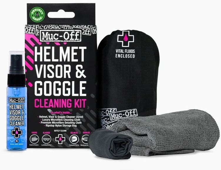Kit Pulizia Per Visiere e Occhiali Muc Off Cleaning Kit taglia unica