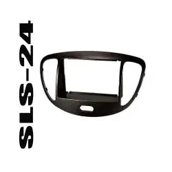 Radioeinbaublende HYUNDAI (i10) ab 2008 schwarz 2-DIN Radiorahmen Doppel-DIN