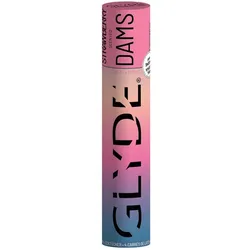 Dams - 4 Latex-Lecktücher - Strawberry pink