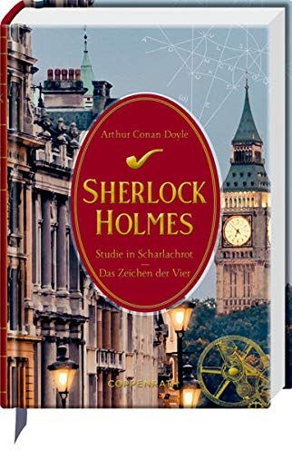 Doyle, Arthur Conan - Sherlock Holmes Bd. 1: Eine Studie in Scharlachrot / Das Zeichen der Vier (Schmuckausgabe) - Preis vom 09.10.2026 07:28:09 h