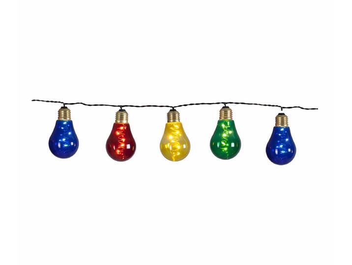 Star Trading Lichterkette Glow Netzbetrieben 10 LED s Multicolor'