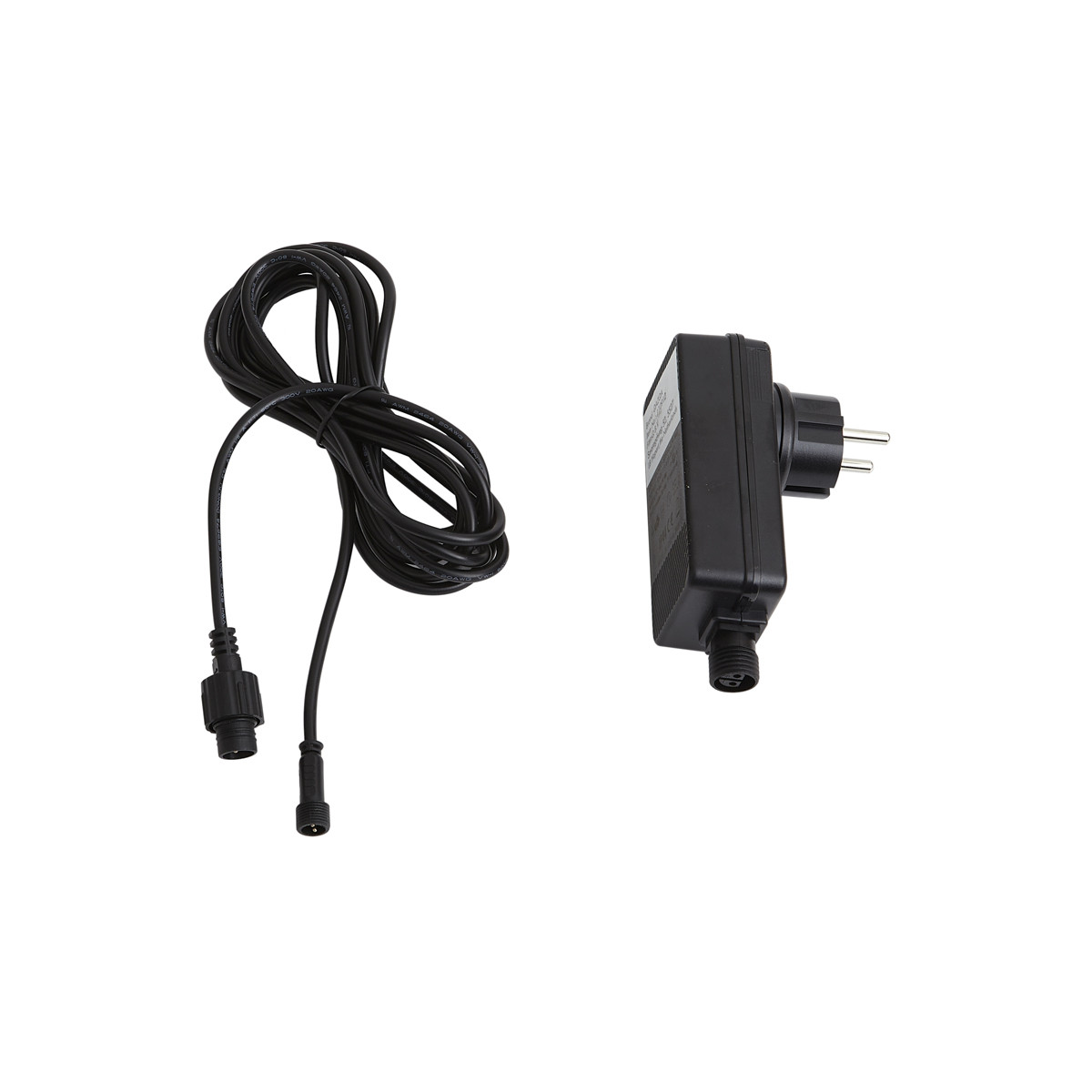 Qazqa LED driver 12V 48W zwart IP44