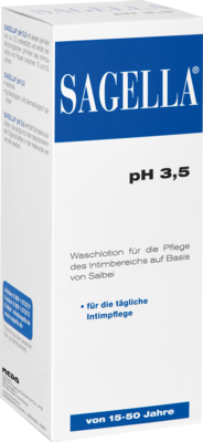 Cooper Consumer Health Deutschland GmbH SAGELLA pH 3,5 Waschemulsion 250 ml 01564489