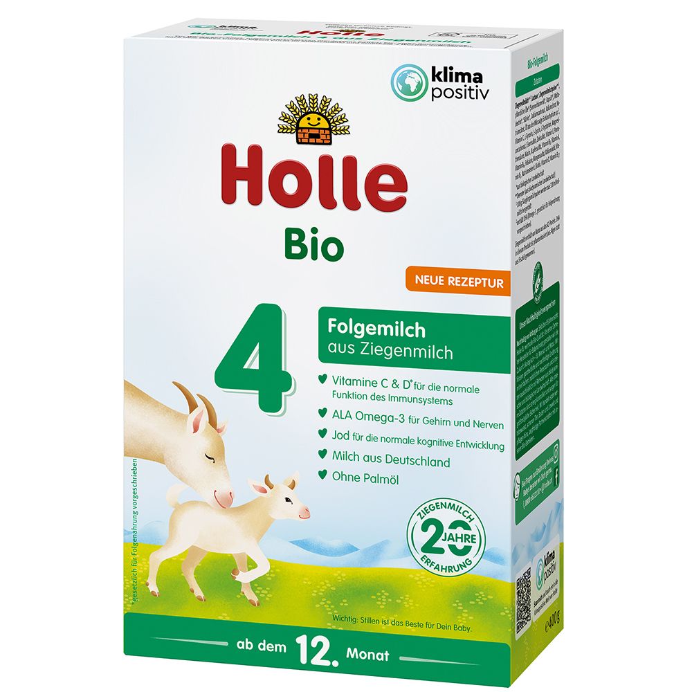 Holle Bio Folgemilch 4 aus Ziegenmilch Pulver 400 g