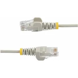 StarTech .com N6PAT15MGRS, 15 m, Cat6, U/UTP (UTP), RJ-45, RJ-45, Grau (CAT6, 15 m), Netzwerkkabel