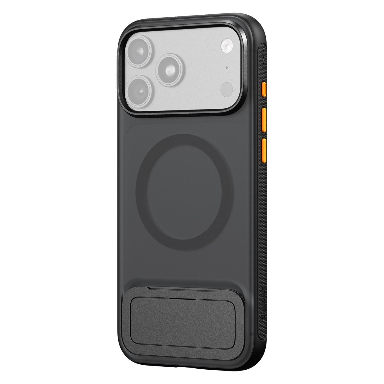 SmallRig 6590 CS-S1 Handyhülle mit Ständer für iPhone 18 Pro Max / 17 Pro Max (Aurora Black) (Apple iPhone 17 Pro Max, Apple iPhone 18 Pro Max) (6590)