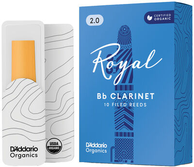 DAddario Woodwinds Royal Bb- Clarinet 2.0