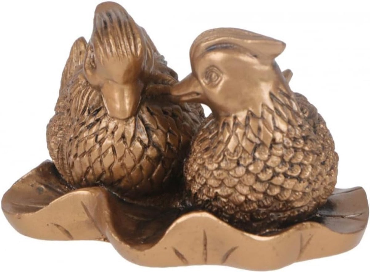 Eend Beeldje Kleurrijk Design Decoratie 8 x 6,5 cm