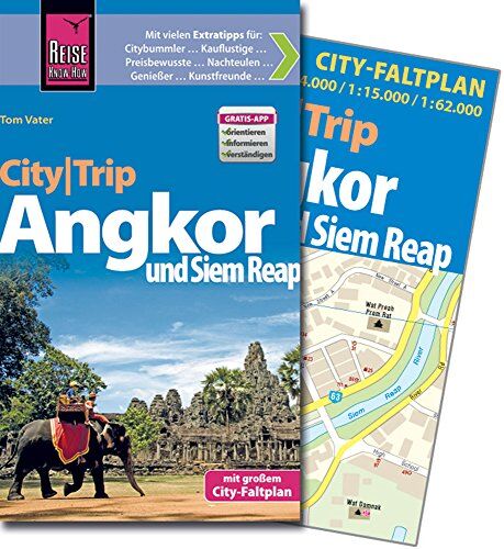 Tom Vater - Reise Know-How CityTrip Angkor und Siem Reap: Reiseführer mit Faltplan - Preis vom 09.10.2026 07:28:09 h