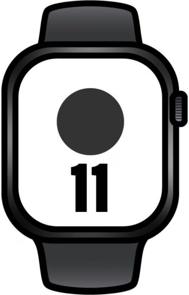Smartwatch Apple Watch Series 11 Gps Cellular 42mm Negro Azabache Talla Única Mujer