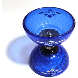 Acrobat Set Bearing diabolo crystal-blue + aluminum hand sticks