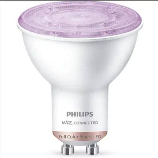 Philips LED Multi Smarte LED RGB Glaslampe GU10 8720169296800