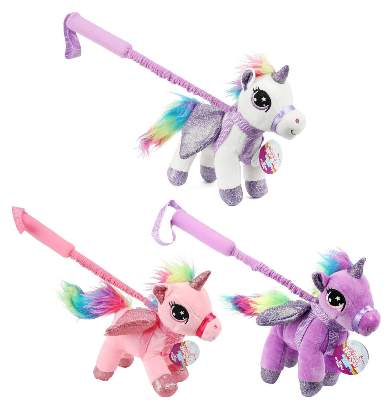 Toi-Toys Pluche eenhoorn op steel