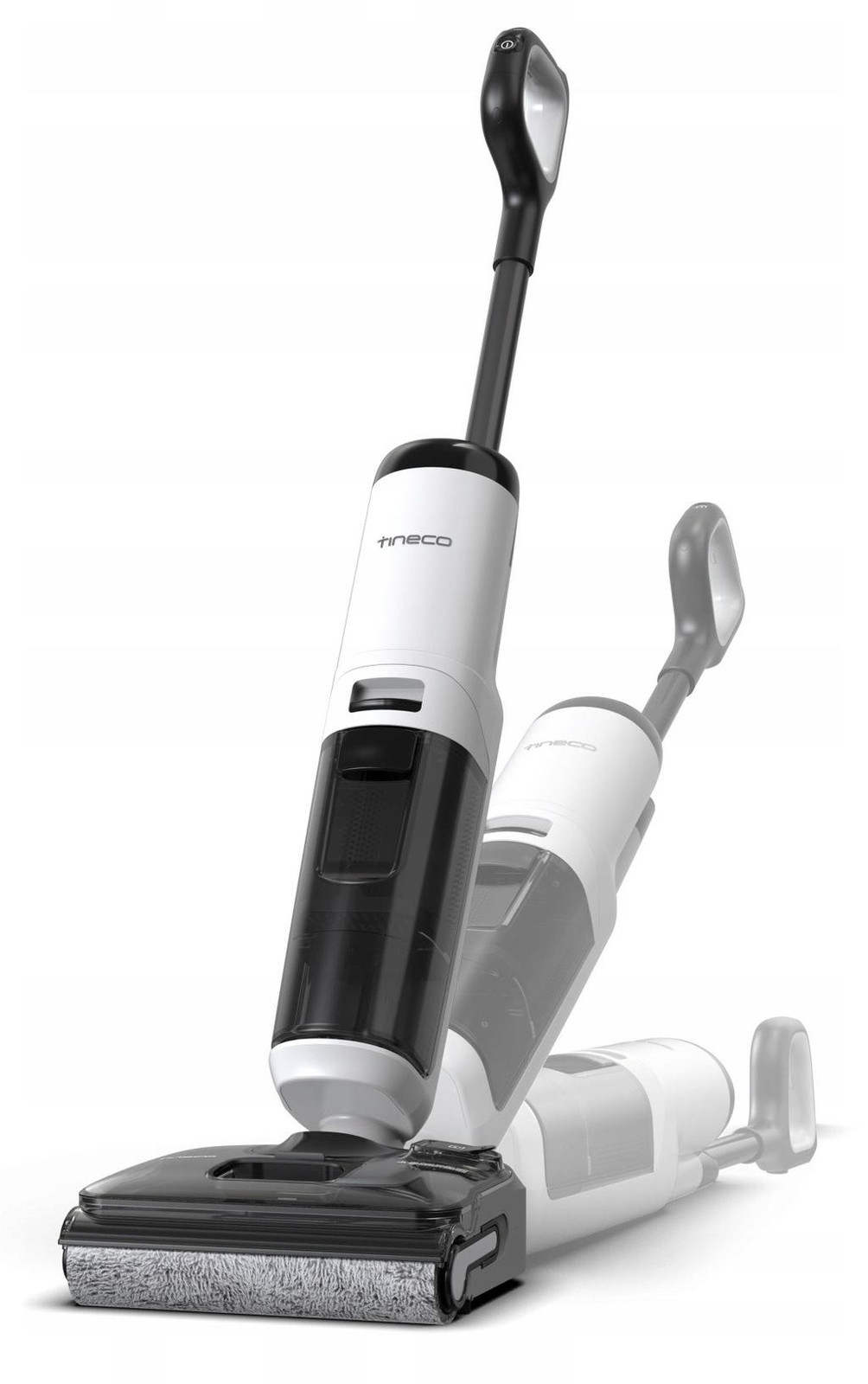Tineco FLOOR ONE S5 MAX Verticale stofzuiger zonder zak, zwart/wit, 0,8 liter en 0,72 liter