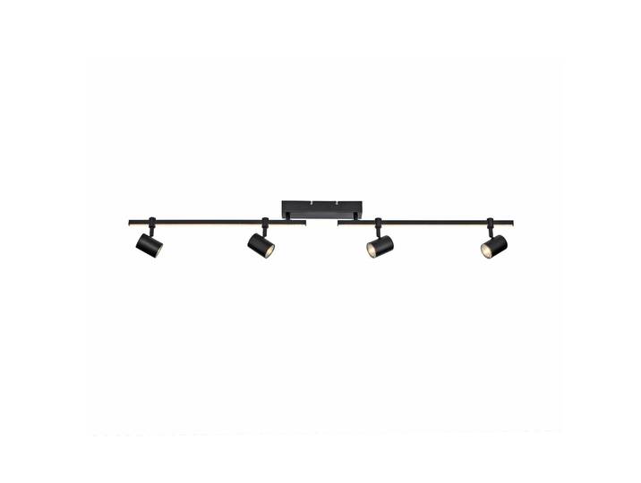Paul Neuhaus LED-Deckenstrahler Barik, 120 cm, verstellbar Barik, schwarz, für Wohn- / Esszimmer, Metall