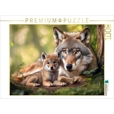 CALVENDO Puzzle Wölfe | 1000 Teile Lege-Größe 64x48cm Foto-Puzzle für glückliche Stunden, Sonstige von , Calvendo Puzzle