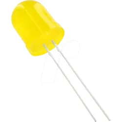 10034Y1D-ESA-E - LED 10mm, bedrahtet, gelb, 2500 mcd, 60°