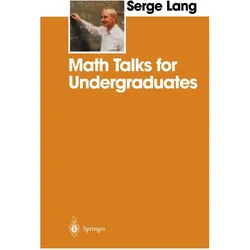 Math Talks for Undergraduates, Schulbücher von Serge Lang