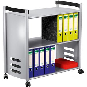 Kerkmann Bürowagen 3010 tec-art, 70 x 84 x 37cm, aus Metall, alusilber