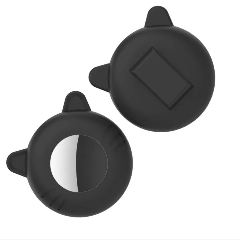 INF Silikon-Schutzhülle für Apple AirTag Schwarz