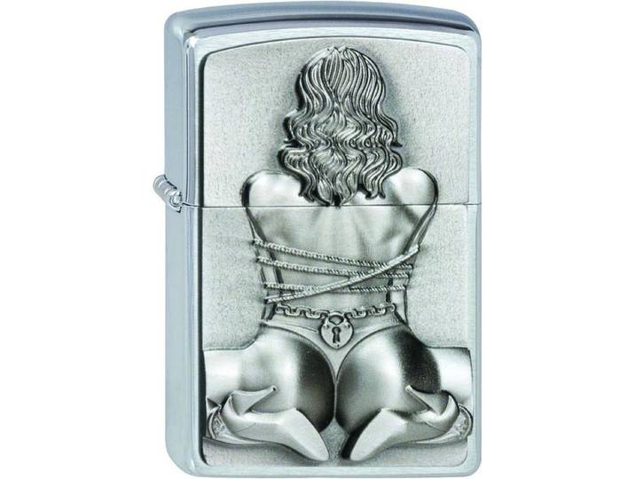 Zippo aansteker Bondage Girl Emblem