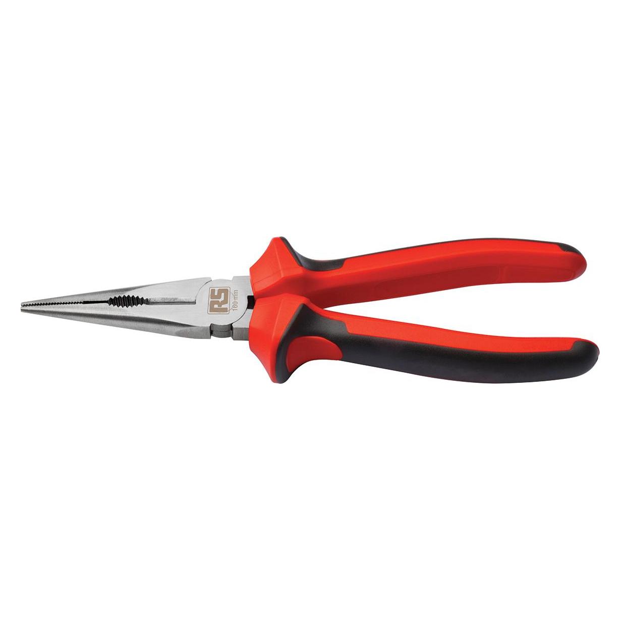 RS PRO Long Nose Pliers 200mm (200 mm) (8755802)