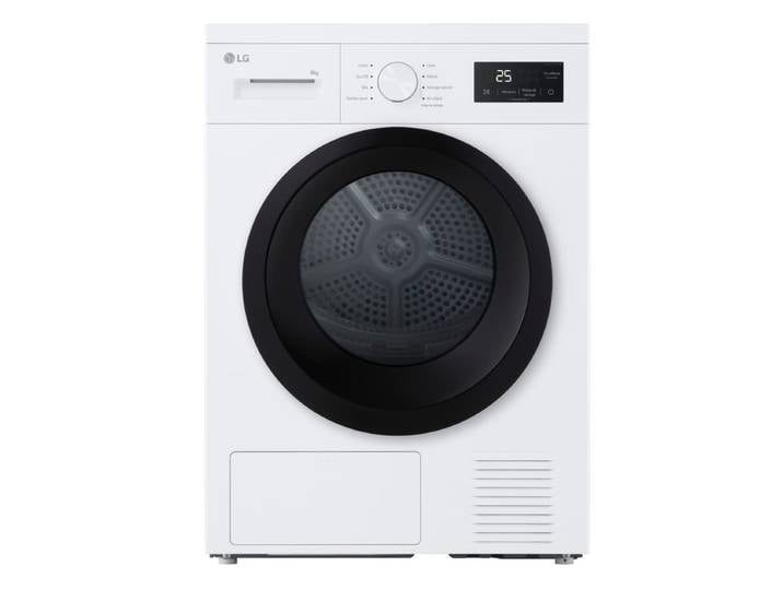 Sèche-linge hublot LG RH8N15WH 8kg Blanc