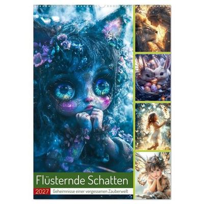 Flüsternde Schatten (Wandkalender 2027 DIN A2 hoch), CALVENDO Monatskalender