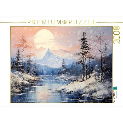 CALVENDO Puzzle Ein Traum in Weiß | 2000 Teile Lege-Größe 90x67cm Foto-Puzzle für glückliche Stunden