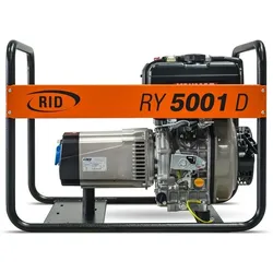 Diesel Stromerzeuger RY 5001 DE – 5kVA – 1-phasig