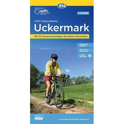 BVA ADFC Regionalkarte Uckermark 1:75.000, Sonstige von , KOMPASS Freytag & Berndt, 978-3-96990-168-7