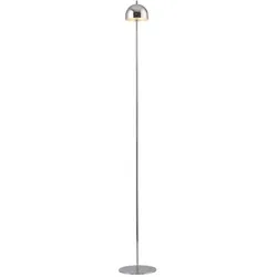 SCHÖNER WOHNEN-Kollektion Akku-Stehlampe Bellis Alu, Eisen, Stahl & Metall Silber Chrom