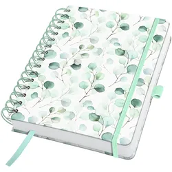 Sigel, Heft + Block, Spiralbuch JOLIE Flair (A5, Blanko, Harter Einband)