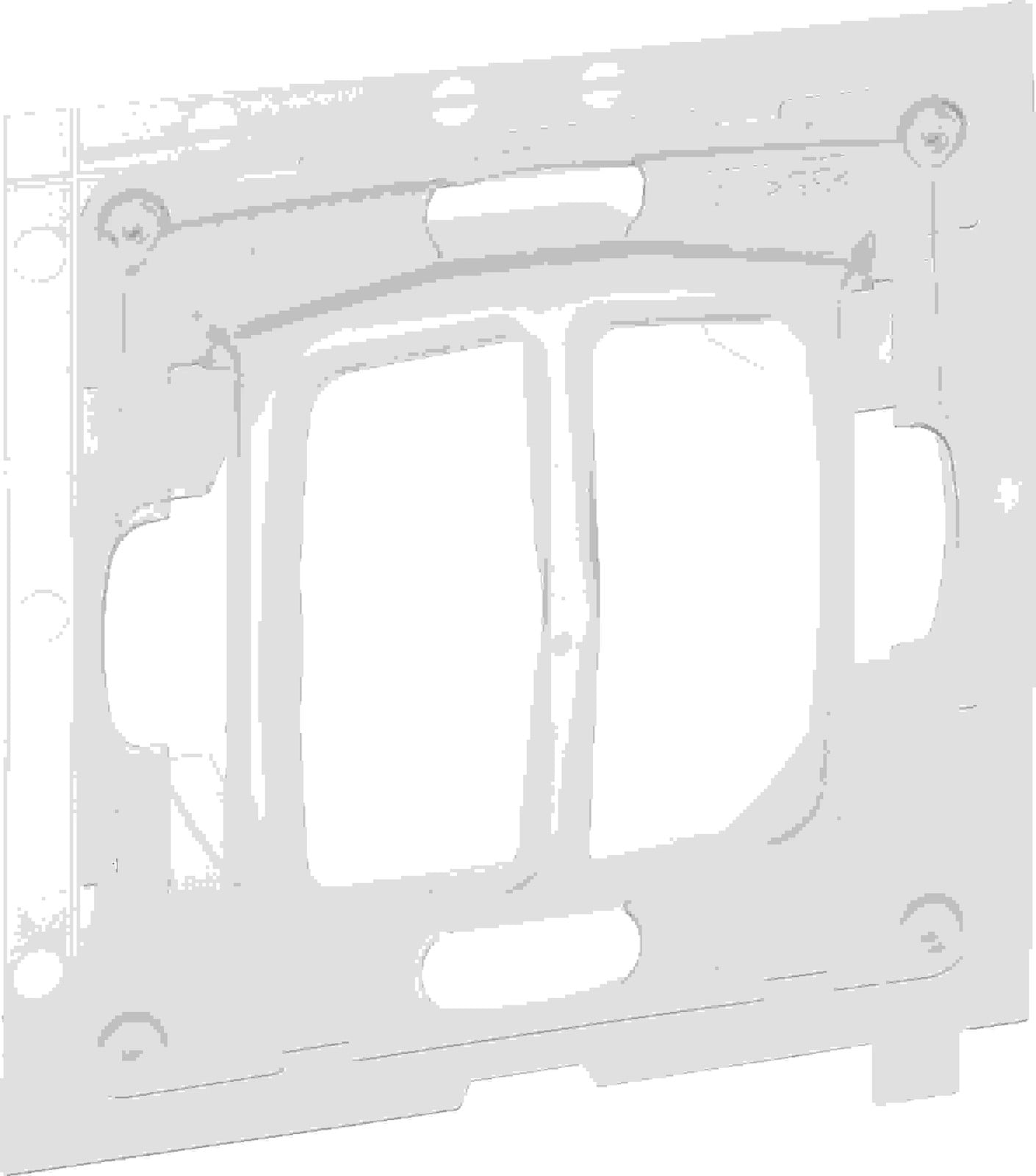 Legrand SEANO IP44-set met serie-schakelaar, dubbele wisselschakelaar en dubbele drukknop