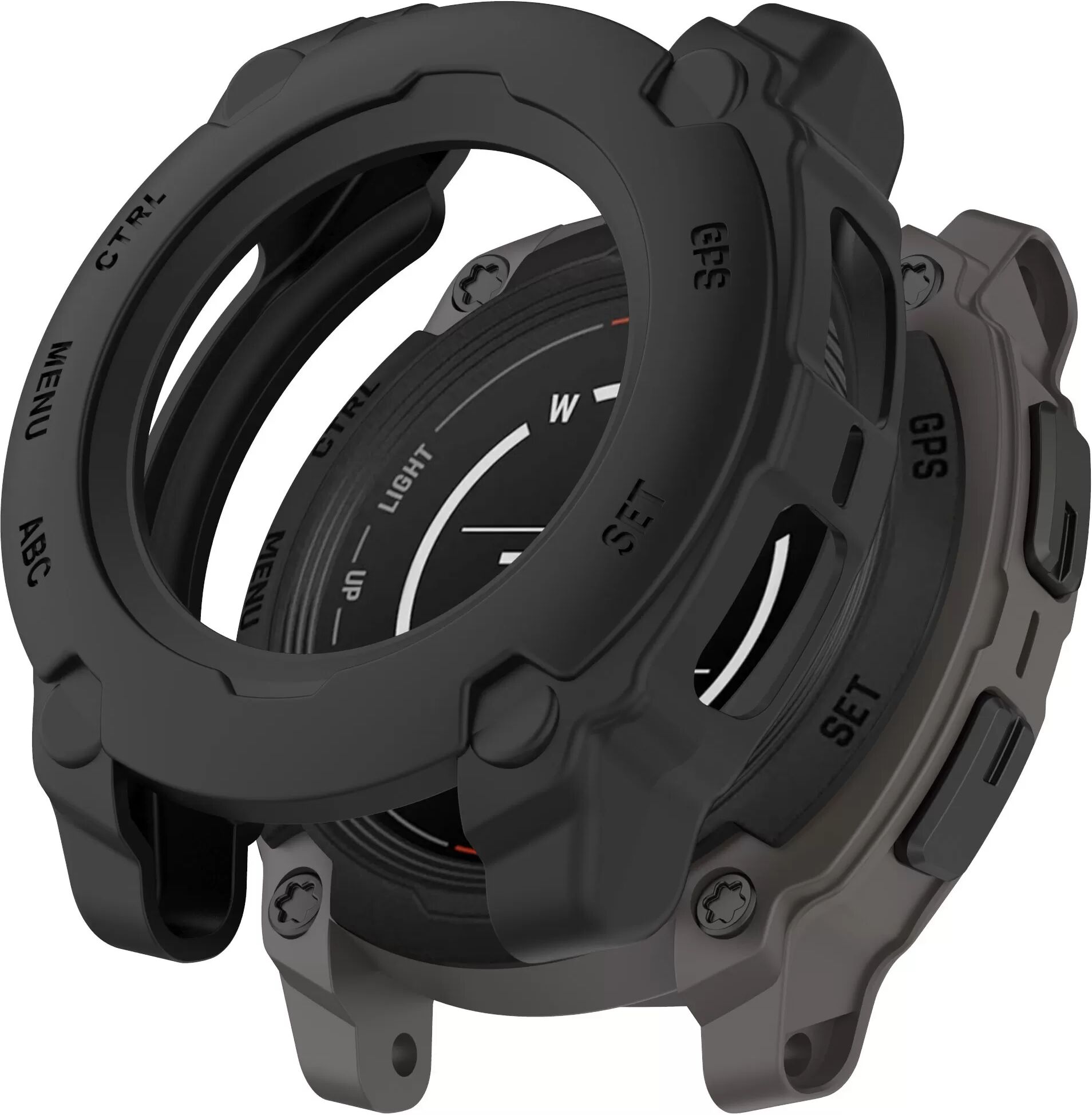 INF Garmin Instinct E (40mm) Schutzhülle aus TPU - Schwarz