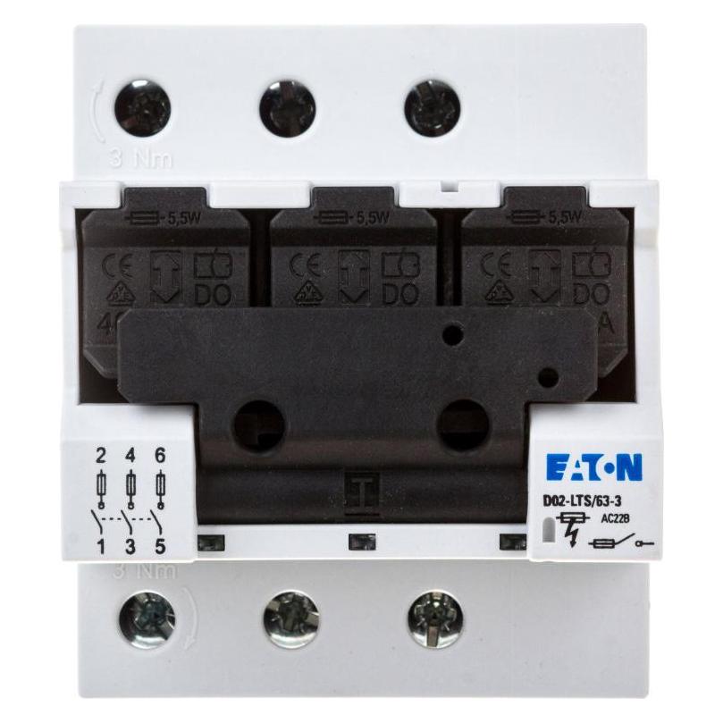 Eaton Lasttrennschalter, 63A, 3p, D02 114320 (63 A) (114320)