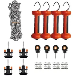 Gallagher, Gartenzaun, Kit Tür mit elastischer Kordel Multipack