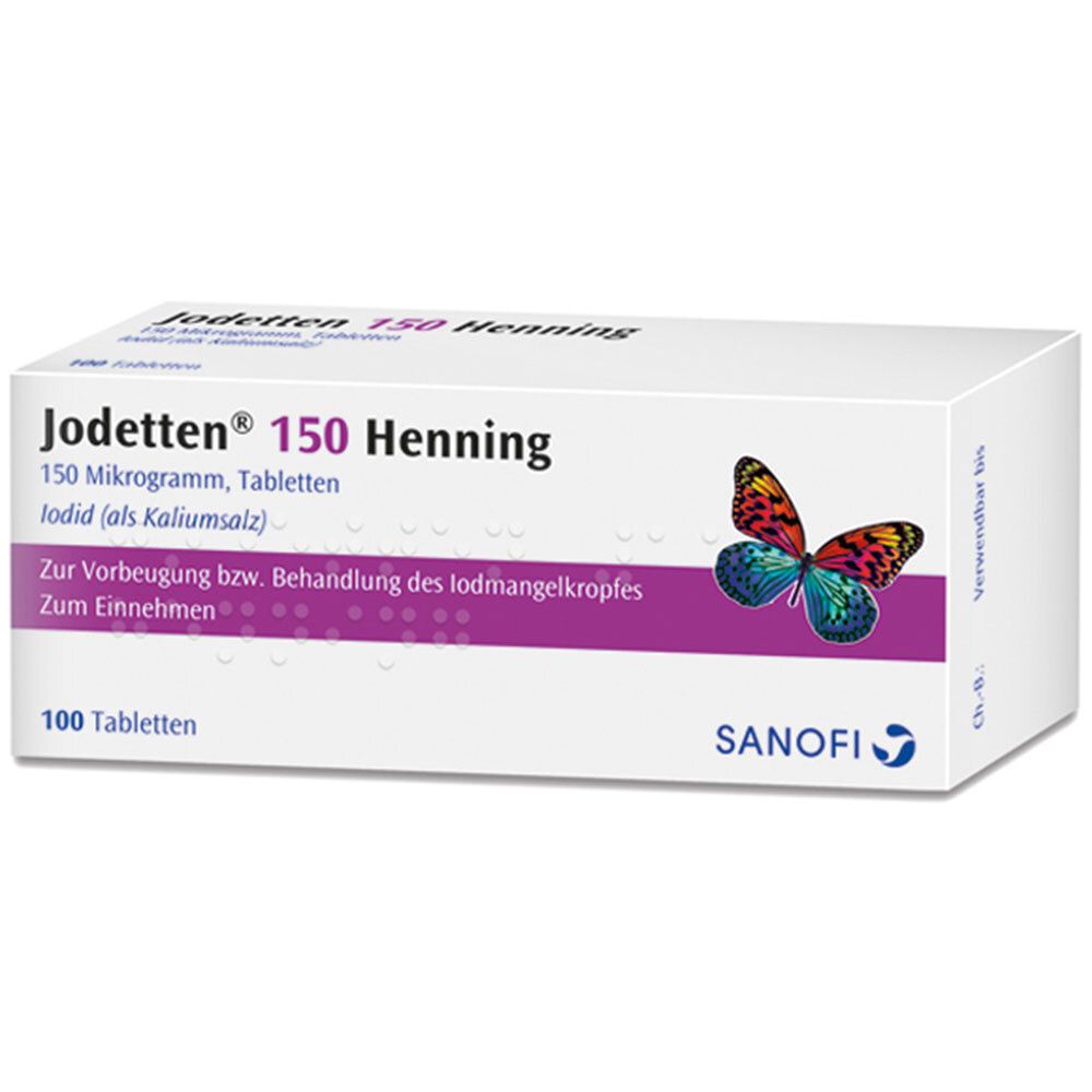 Jodetten 150 Henning Tabletten 100 St