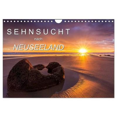 Sehnsucht nach Neuseeland (Wandkalender 2027 DIN A4 quer), CALVENDO Monatskalender