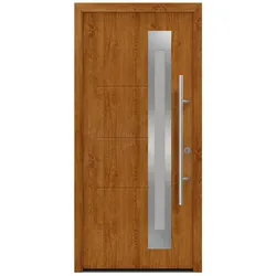 Hörmann Ecostar Haustür "ISOPRO Secur IPS 780S",golden oak,110 x 210 cm (B x H)
