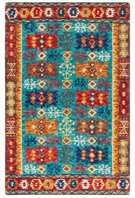 SAFAVIEH Handmade Aspen Minna Boho Tribal Wool Rug