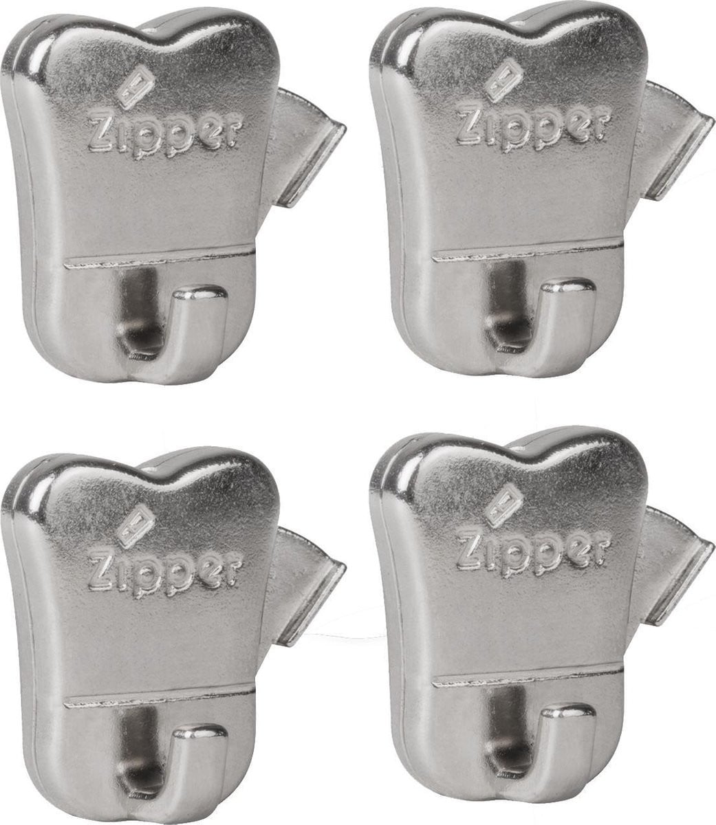 STAS Zipper ophanghaak voor schilderijen - 4 stuks