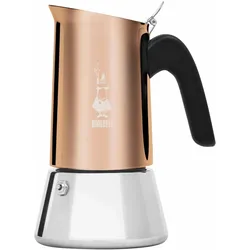 Bialetti Venus 4 Tassen, Espressokocher, Bronze, Rot, Braun, Rosa, Silber, Kupfer