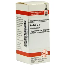 Ambra D 4 Globuli 10 g
