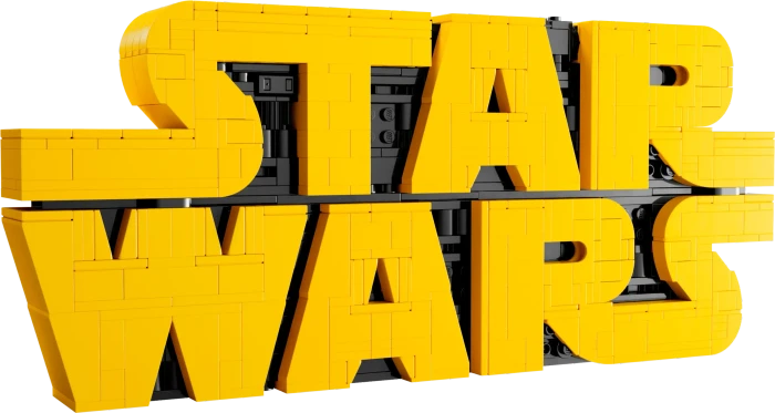 LEGO Star Wars 75407 Star Wars Logo aus LEGO Steinen
