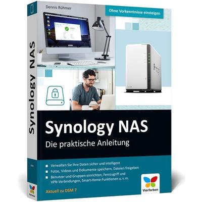 Synology NAS, Taschenbuch von Dennis Rühmer, Vierfarben, 978-3-8421-0730-4